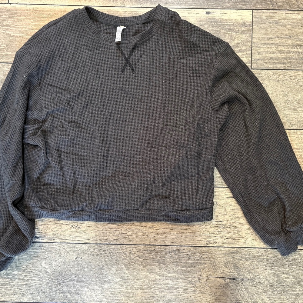 P’Tula Waffle Knit Pullover